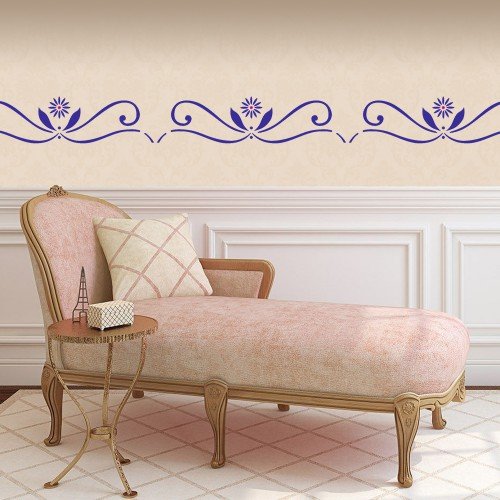 Трафарет в классическом стиле