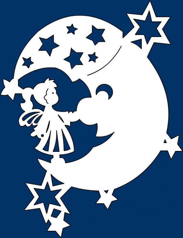 Трафарет "новогодний"