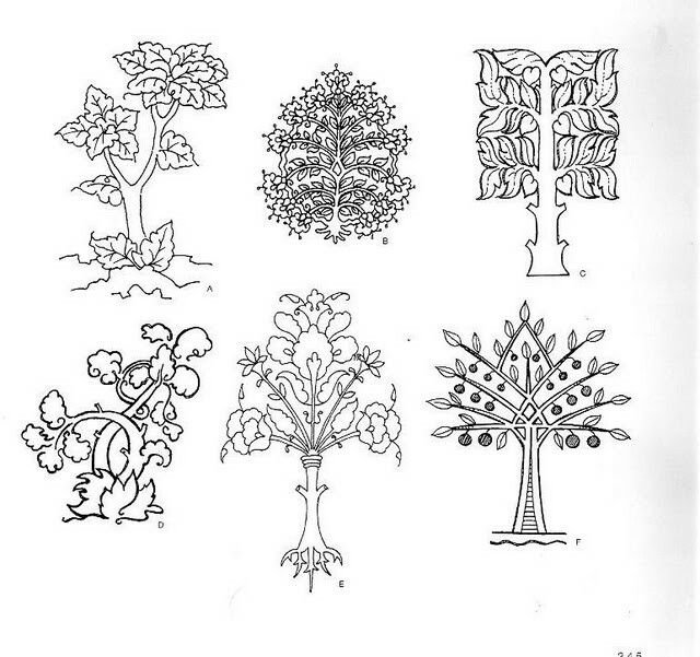 Стилизованное дерево