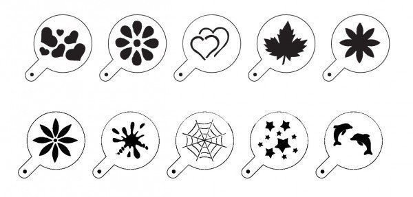 Трафарет для капучино