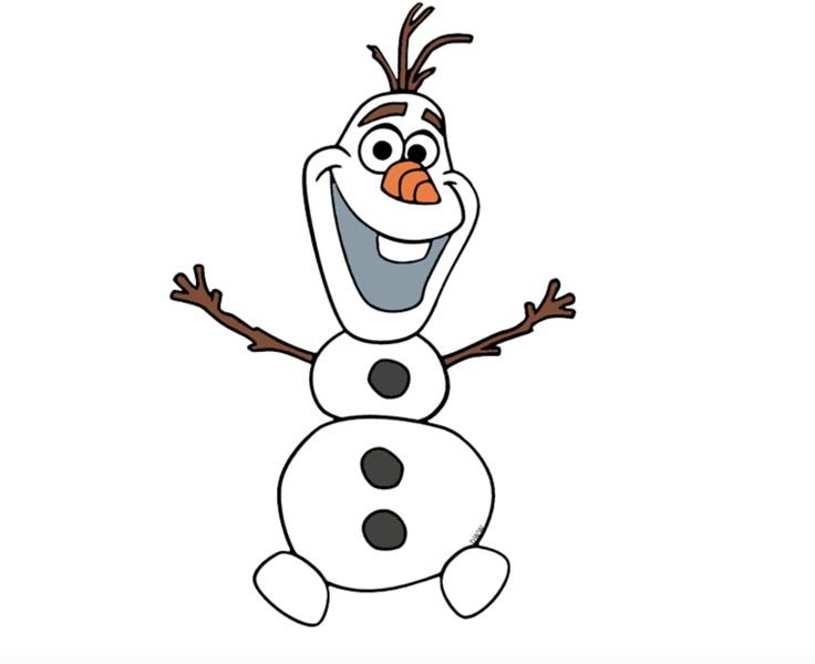 Дисней Снеговик Олаф