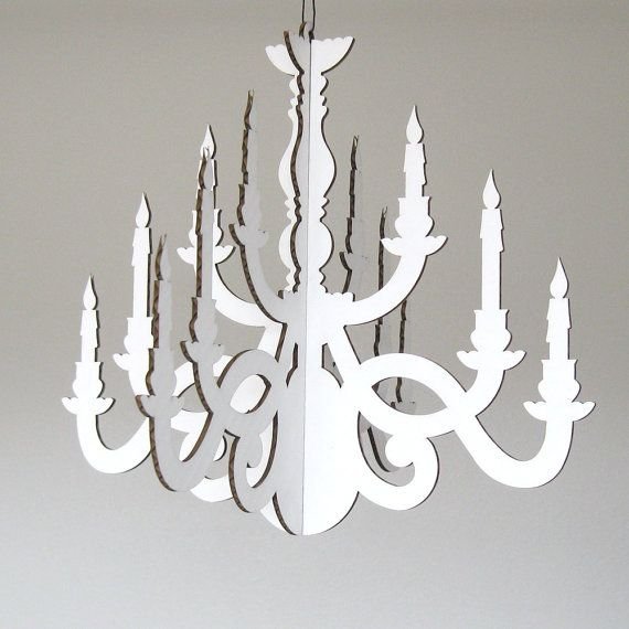 Канделябры из пенопласта