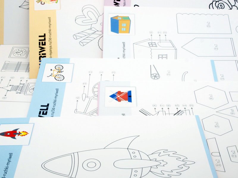 Трафареты для 3d ручки