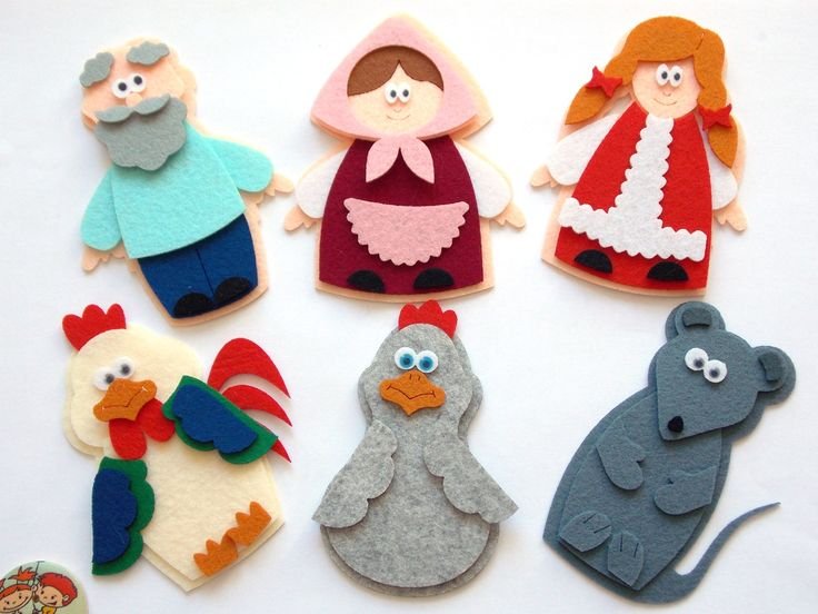 Куклы для пальчикового театра