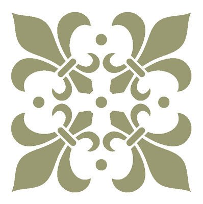 Трафареты для декора плитки