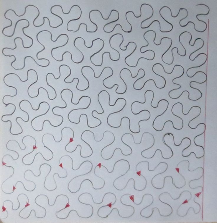 Трафареты для Стежки