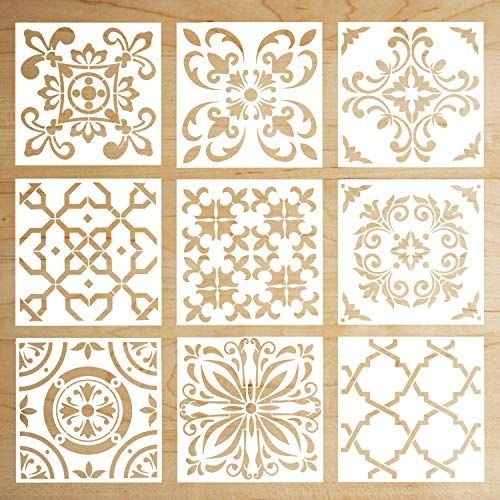 Трафареты для кафельной плитки