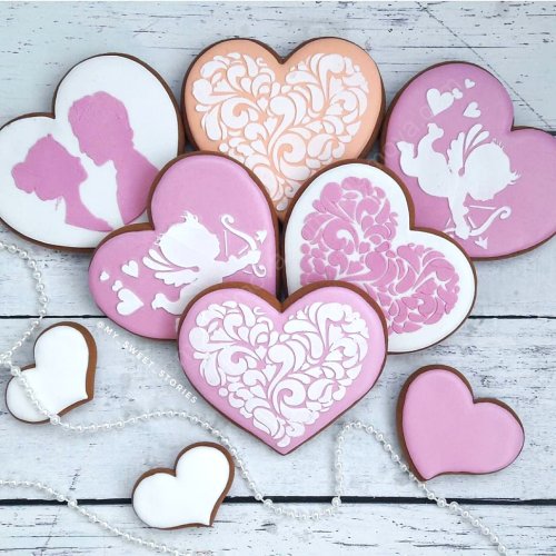 Вырубки для пряников сердце