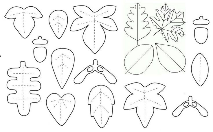 Поделки из фетра шаблоны