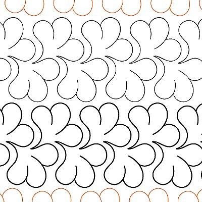 Трафарет для Стежки одеяла