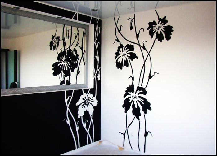 Трафареты для декора стен