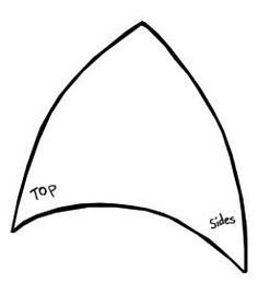 Шаблон кошачьих ушек