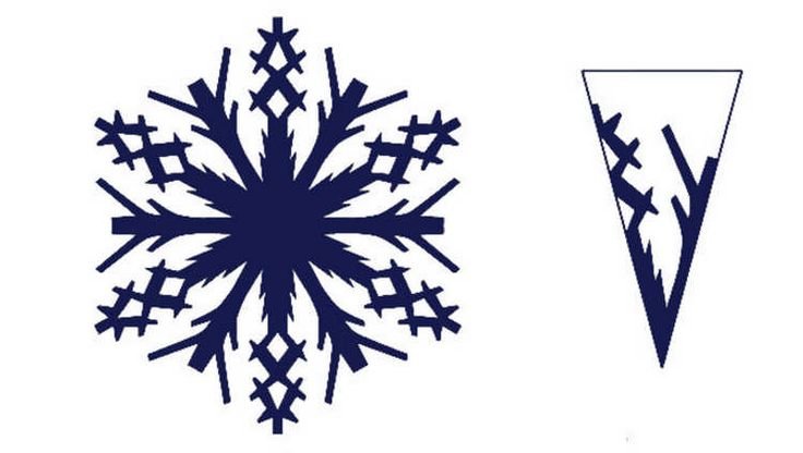 Снежинки для вырезки