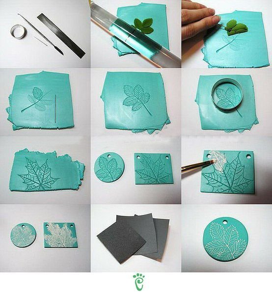 Узоры из полимерной глины