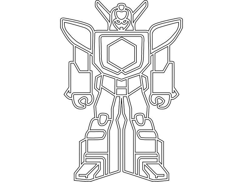 Трансформеры. Раскраска