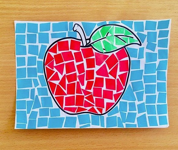 Мозаичная аппликация