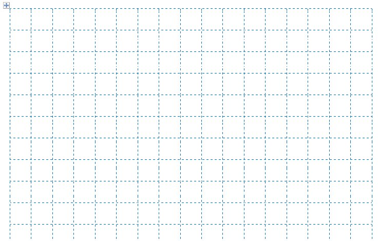 А4 в клетку 1 см на 1 см