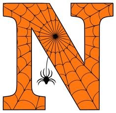 Halloween буквы