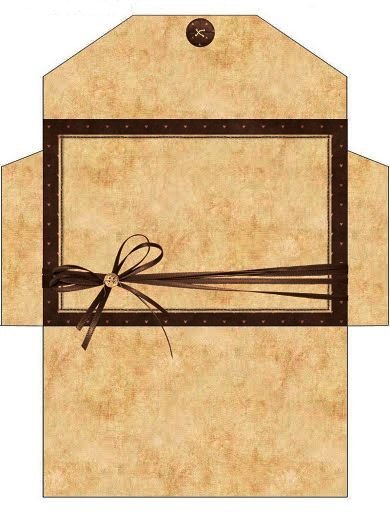 Макет конверта