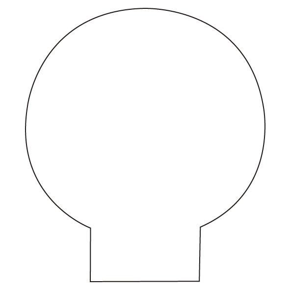 Ушки Микки Мауса выкройка