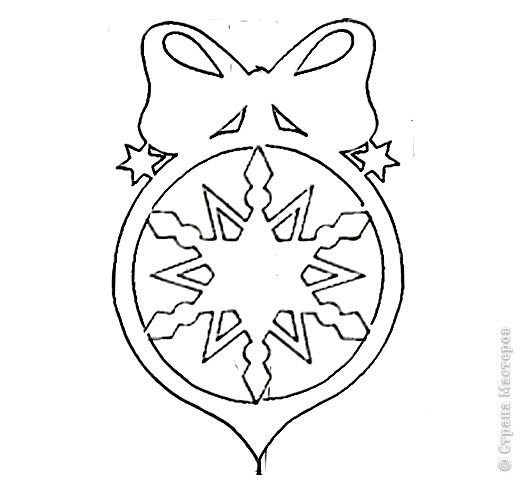 Шары вытынанки на окна