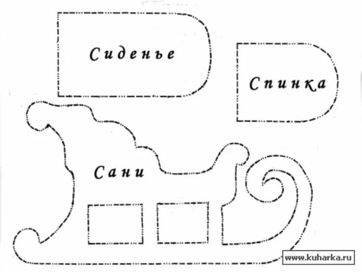 Сани из дерева