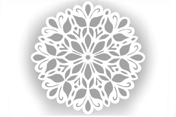 Ажурные снежинки