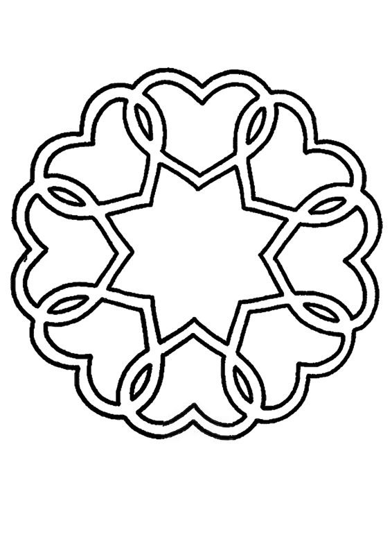 Трафарет салфетка