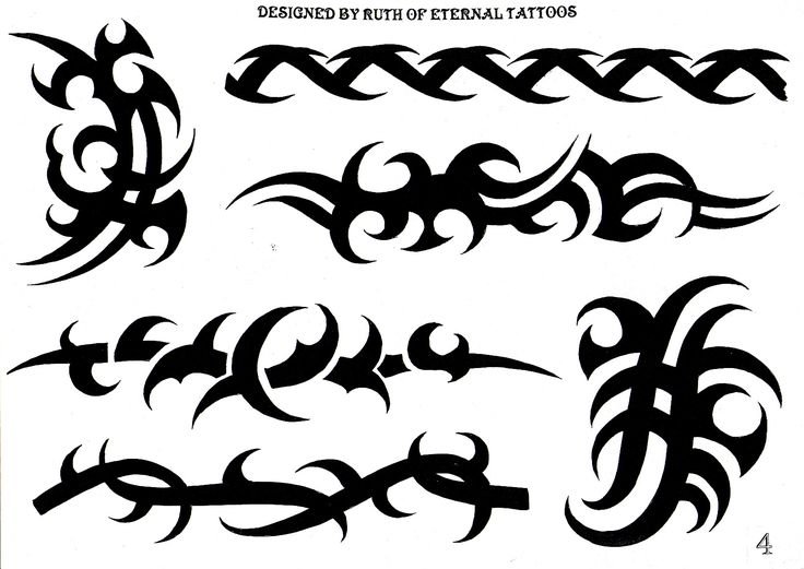 Узоры на ножах