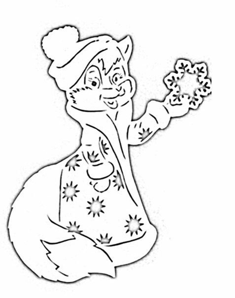 Сказочные герои в окне