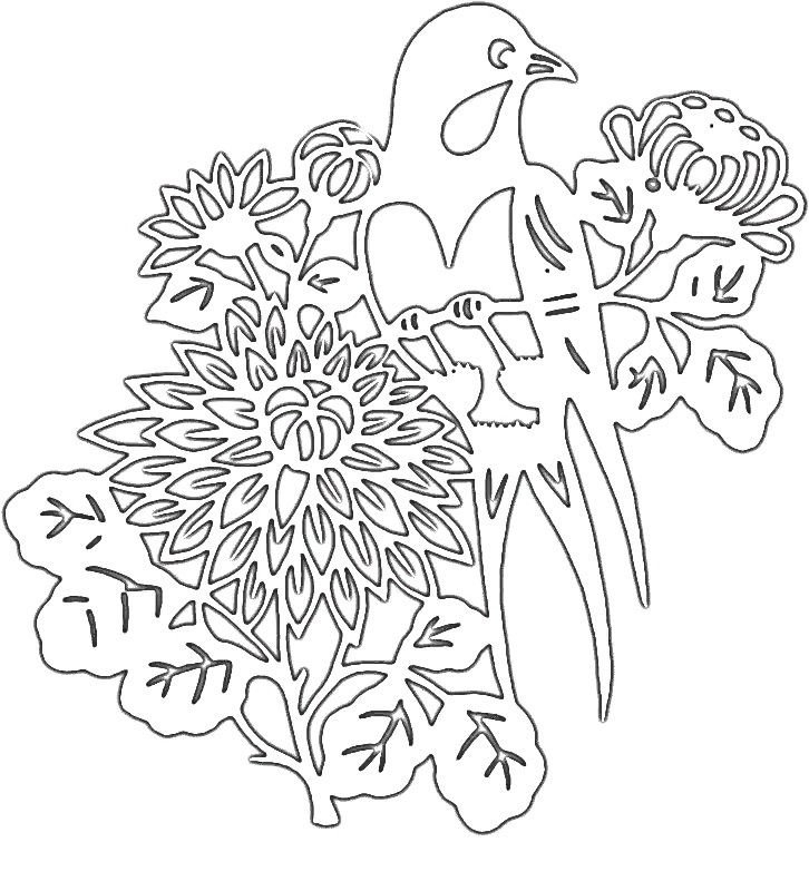 Весенние вырезалки на окна