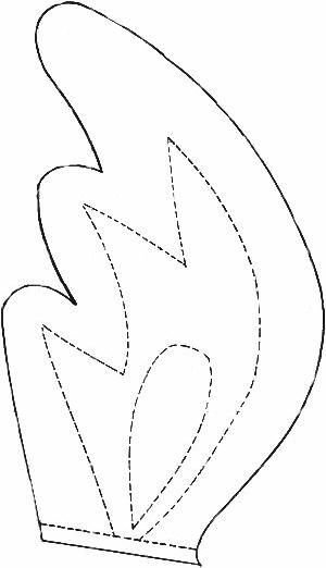 Крылья шаблон