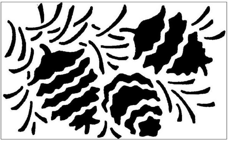 Рисунки на окна трафареты