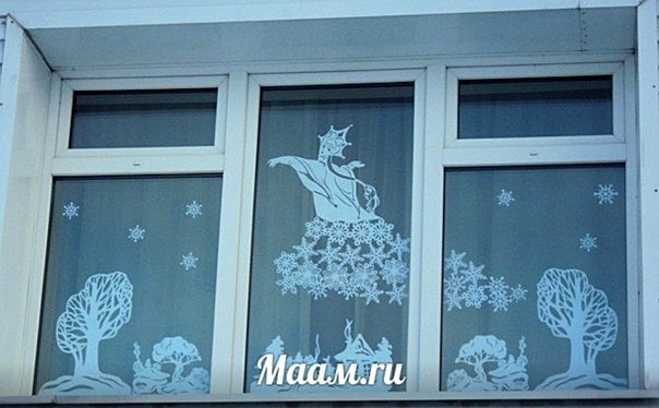 Украшения на окна