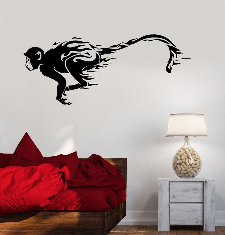 Наклейки обезьяны