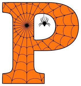 Halloween буквы