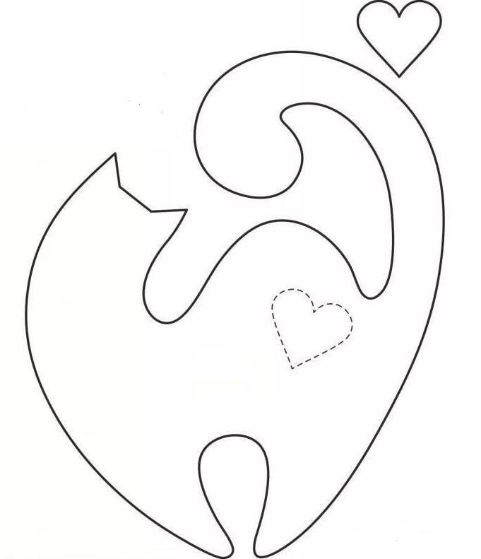 Шаблоны для брошек из фетра