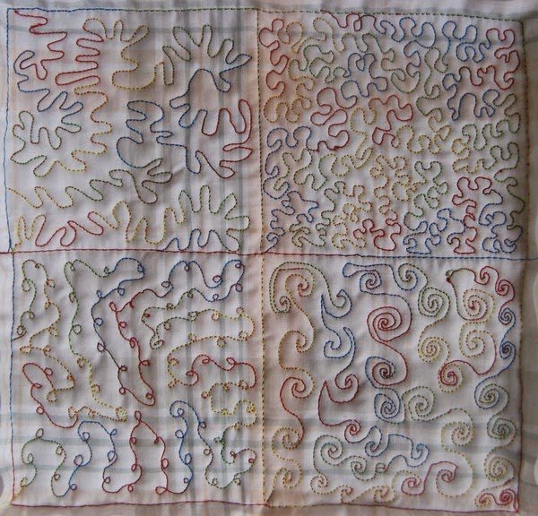 Узоры для свободной Стежки