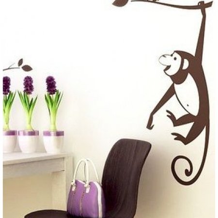 Бра обезьяна в интерьере прихожей