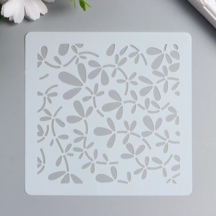 Трафарет пластиковый большой многоразовый купить в СПБ