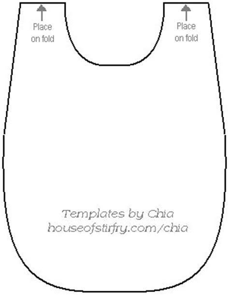 Лекало слюнявчика для ребенка