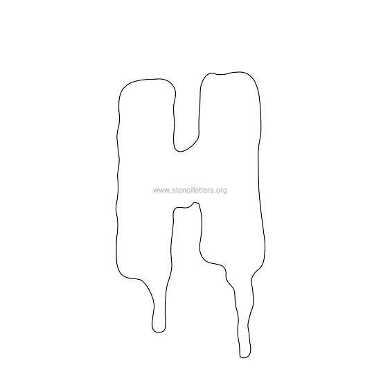 Буква h на Хэллоуин