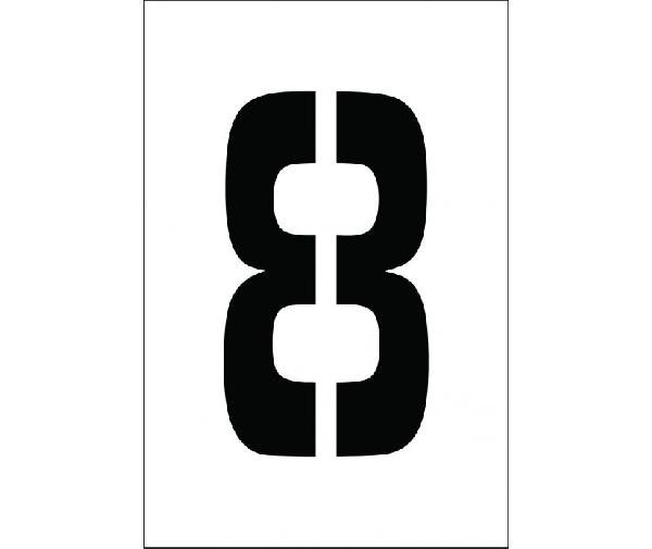 Трафареты цифр для покраски