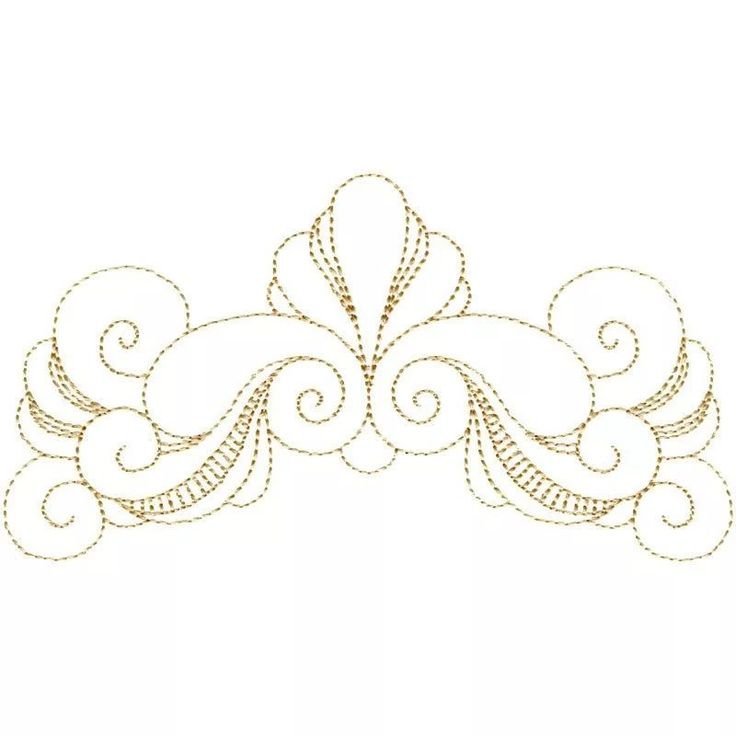 Узоры для люневильской вышивки