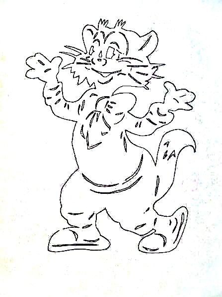 Сказочные вытынанки