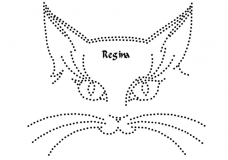 Трафарет для вышивания бисером