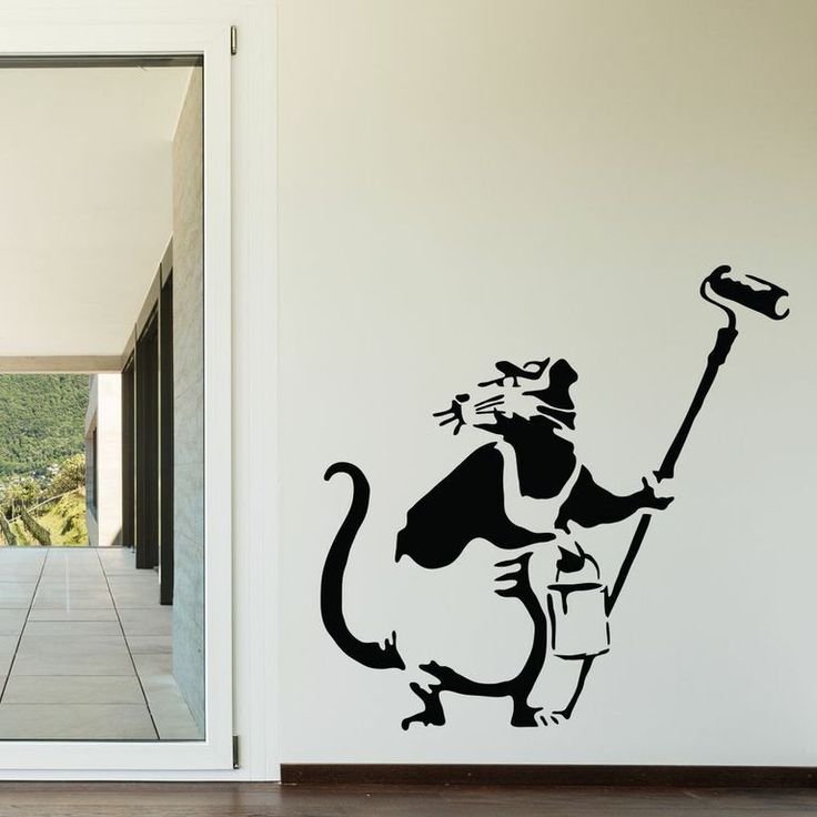 Бэнкси художник крыса