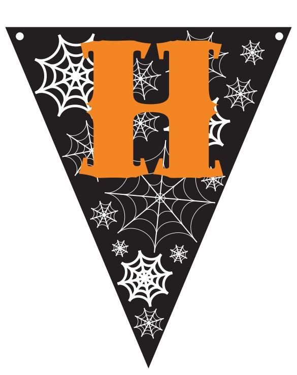 Буквы для Хэллоуина