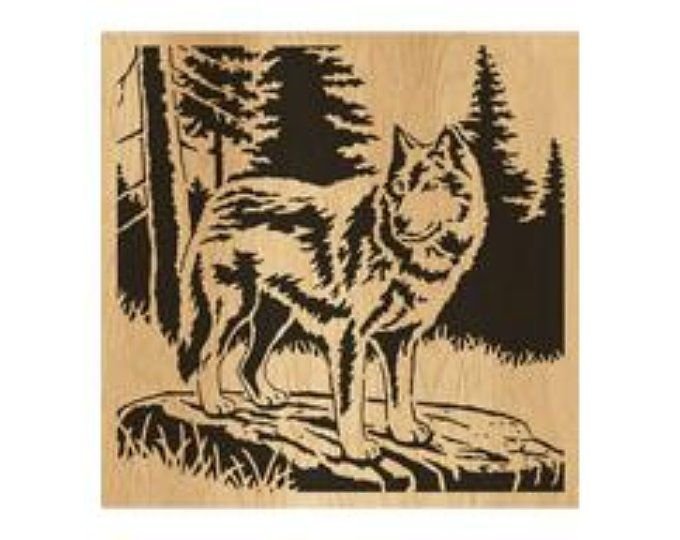 Силуэтное Выжигание по дереву