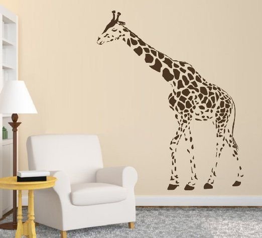 Трафареты для стен животные